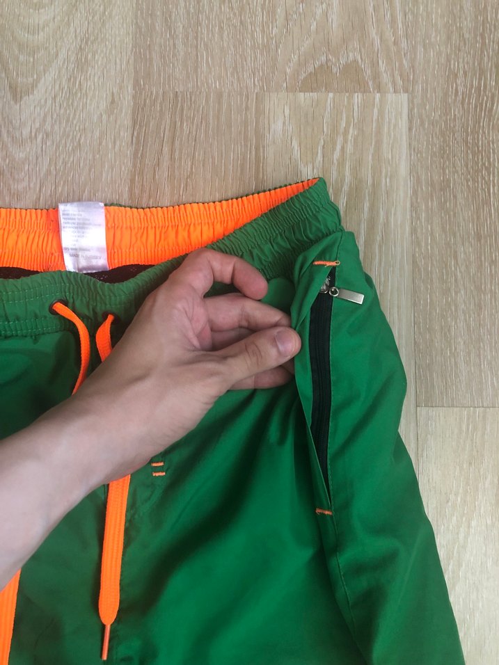 LACOSTE Erkek Yeşil Deniz Şort - Görsel 5