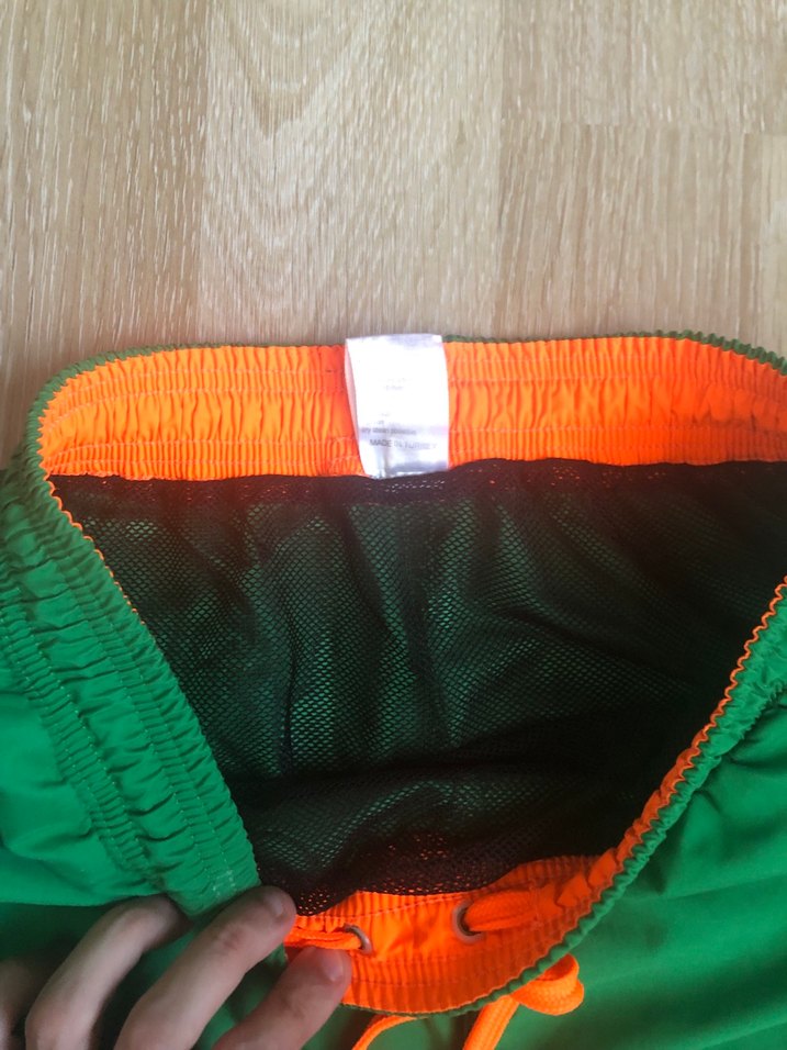 LACOSTE Erkek Yeşil Deniz Şort - Görsel 4