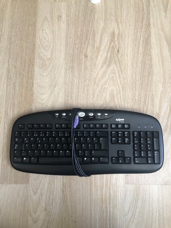 Exper Siyah Kablolu Klavye ve Mause - Görsel 5