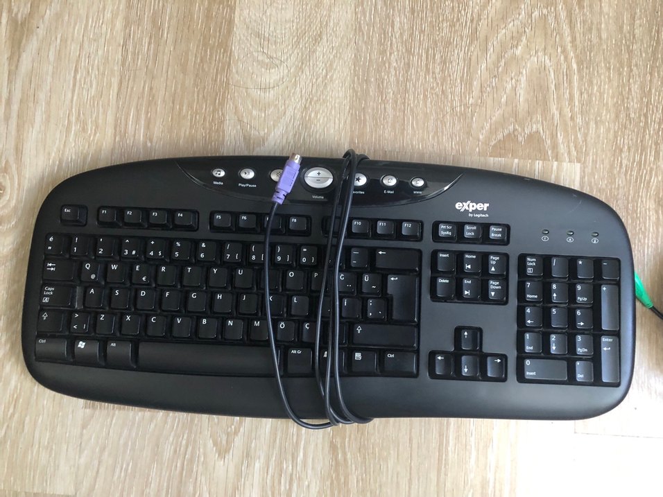 Exper Siyah Kablolu Klavye ve Mause - Görsel 3