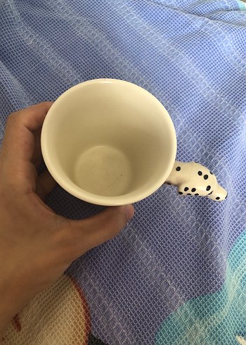  Beden 3D Dalmaçyalı Köpek Figürlü Seramik Bardak