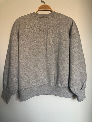 s Beden Zara Gri Melanj Sweatshirt
