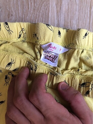 m Beden sarı Renk Penti Tweety Pijama Takımı