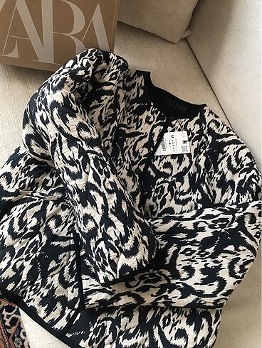 Zara desenli mont - Görsel 5