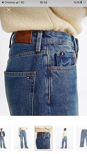 Tommy Hilfiger kot pantolon - Görsel 2