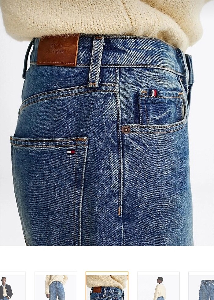 Tommy Hilfiger kot pantolon - Görsel 2