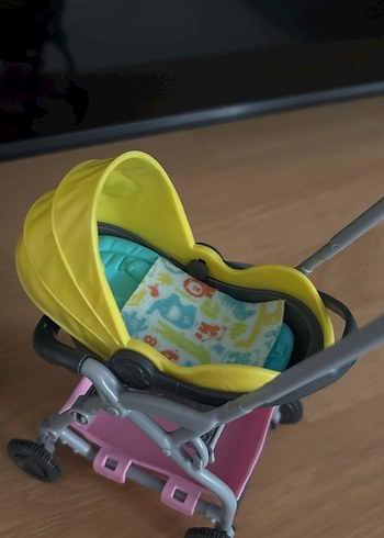 Barbie Barbie Bebek Arabası ve bebek