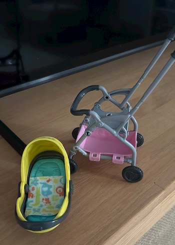  Beden Barbie Bebek Arabası ve bebek