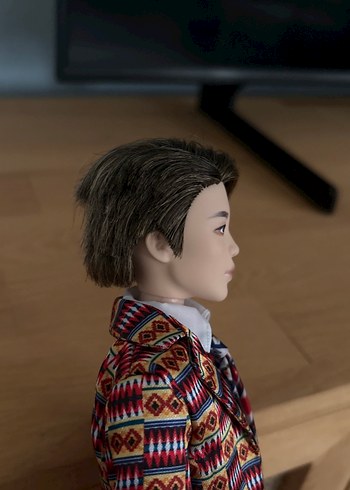 Çok Renkli Desenli Takım Elbiseli Erkek Bebek - Görsel 6