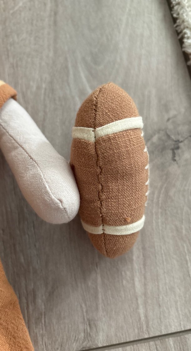 Zarahome kids Kahverengi Tenis Topu Tutan Peluş Oyuncak - Görsel 4