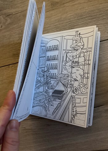 Harry Potter Sihirli Yerler ve Karakterler Boyama Kitabı - Görsel 5