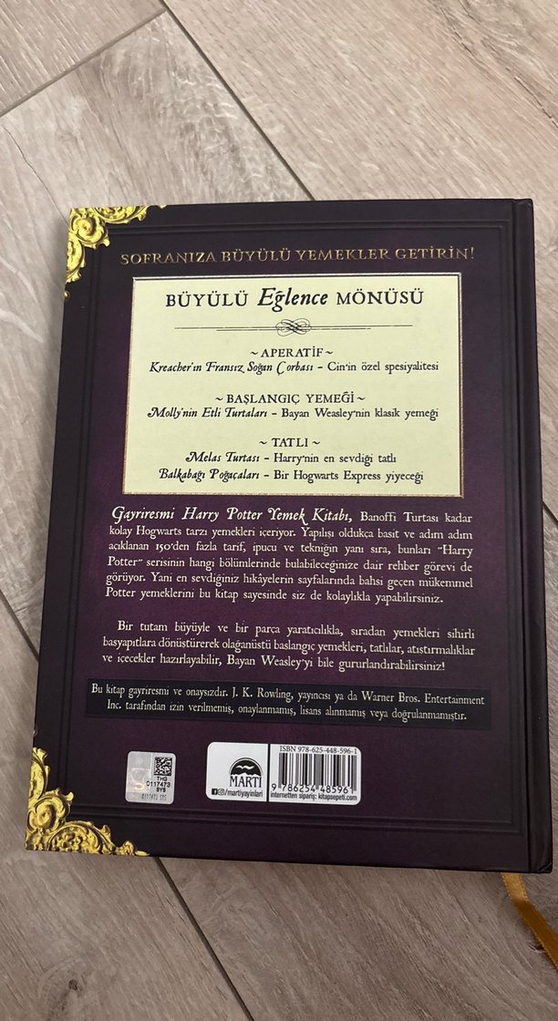 Gayriresmi Harry Potter Yemek Kitabı - Görsel 3