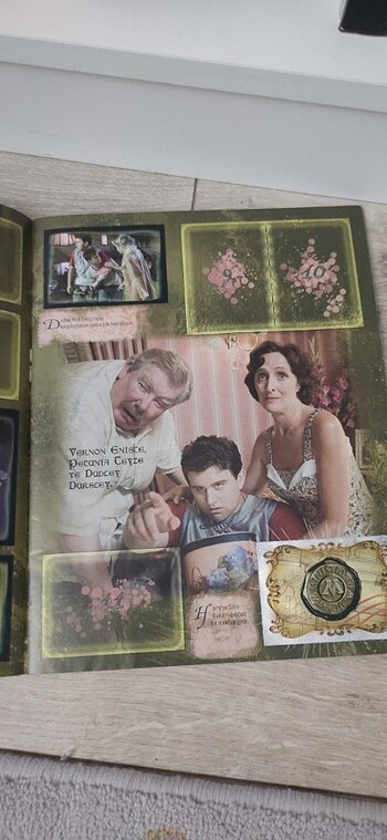 Beden Renk Harry Potter ve Zümrüdüanka Yoldaşlığı Panini Çıkartma Albümü