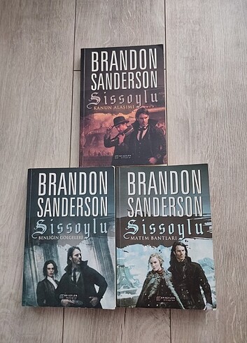 Brandon Sanderson Sissoylu 3-4-5