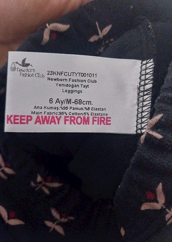 kız bebek tayt - Görsel 2