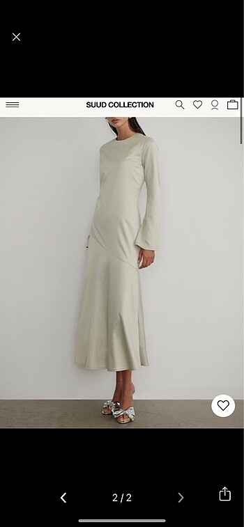 Suud Collection Suud collection saten elbise