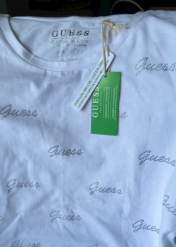 GUESS Beyaz Kadın Tişört - Görsel 6
