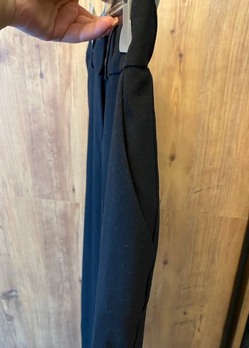 Siyah Kadın Kumaş Pantolon - Görsel 5