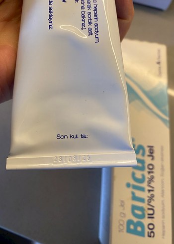 Baricus %1/%10 Jel 100g - Görsel 3