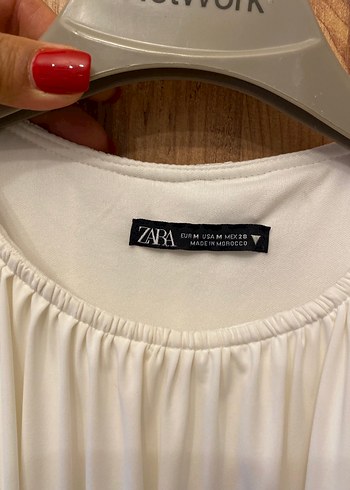 Beyaz mini kolsuz balon elbise - Görsel 4