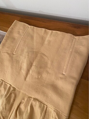 Yüksek bel krem korse - Görsel 4