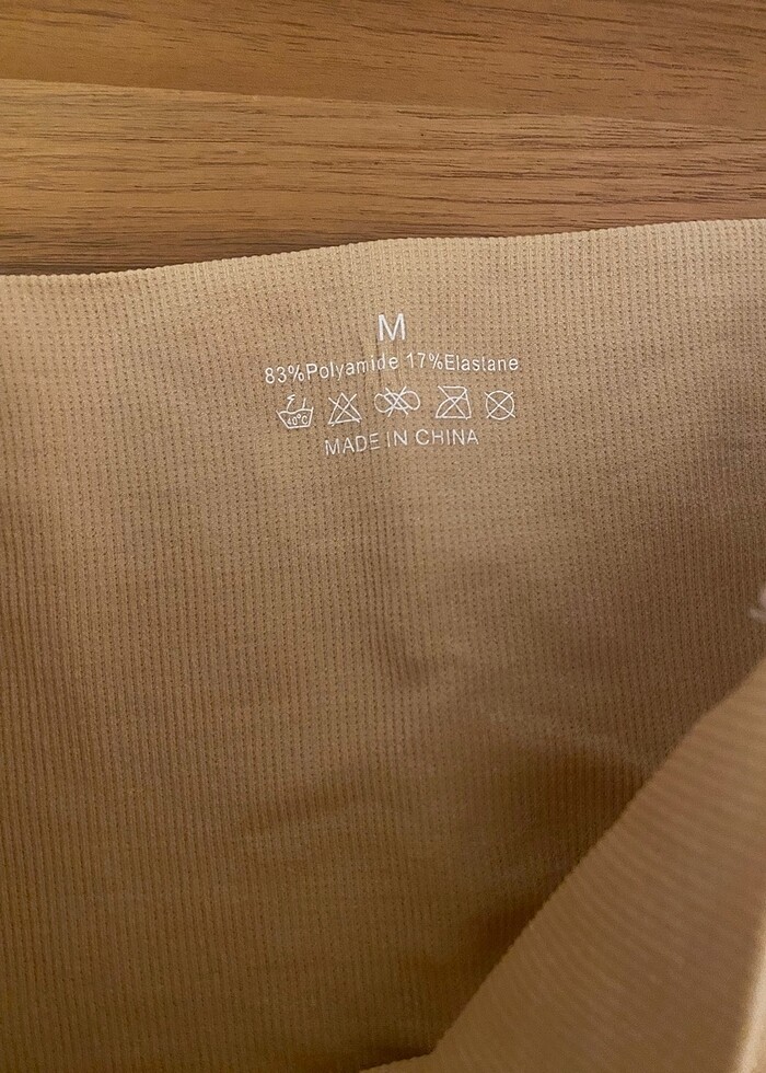 Yüksek bel krem korse - Görsel 5