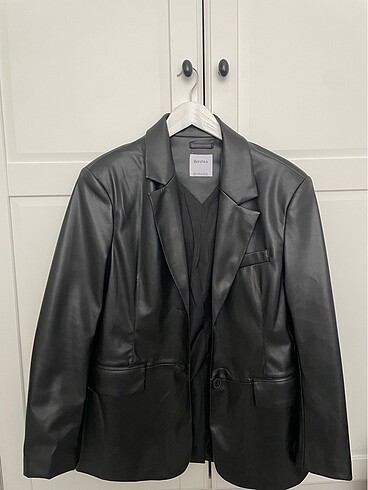 Bershka Deri Blazer