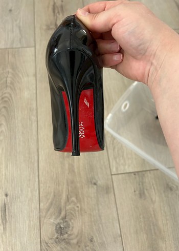 39 Beden siyah Renk Siyah Rugan Stiletto Kadın Ayakkabı