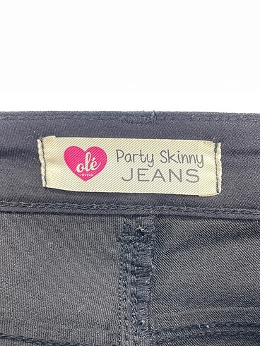 34 Beden siyah Renk Koton Skinny %70 İndirimli.