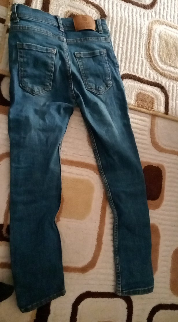 Kadın Mavi Regular Fit Kot Pantolon - Görsel 4