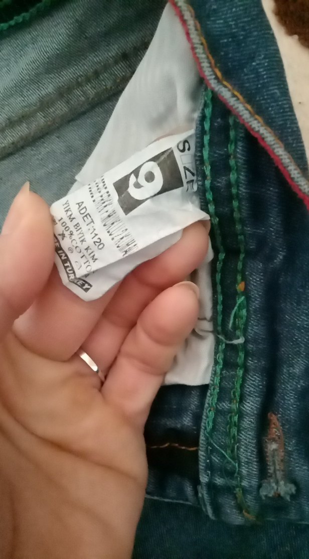 Kadın Mavi Regular Fit Kot Pantolon - Görsel 3