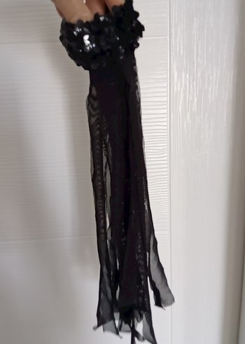 Payetli Straplez Mini Abiye Kostüm - Görsel 6