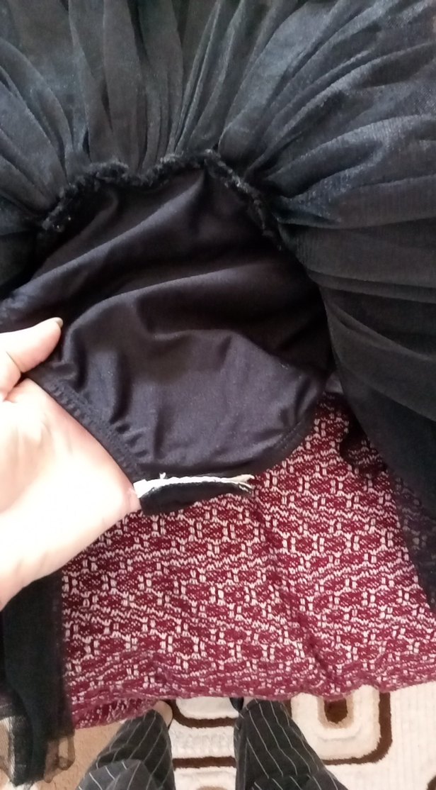 Payetli Straplez Mini Abiye Kostüm - Görsel 3