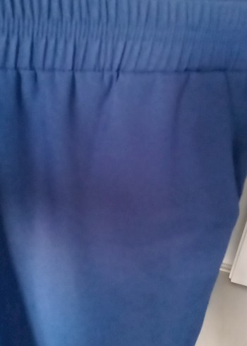 Düz Lacivert Bol Kesim Pantolon - Görsel 2