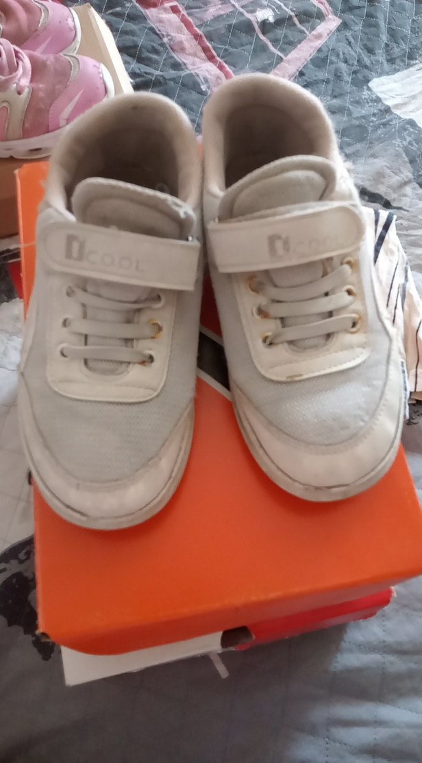 Kız Çocuk Beyaz Spor Ayakkabı - Görsel 2