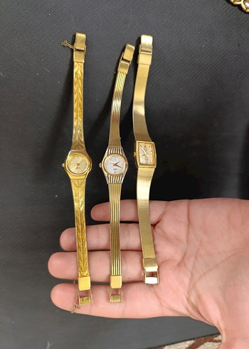 Orient Kadın Vintage Altın Renkli Klasik Zarif Saat
