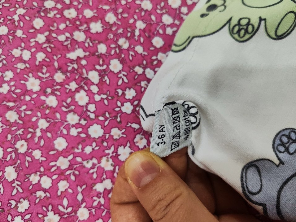 Renkli Ayıcık Desenli Çocuk Pijama Takımı - Görsel 5