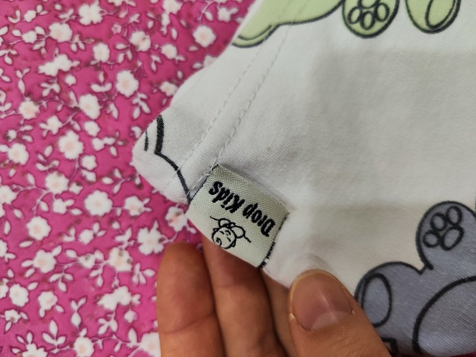 Renkli Ayıcık Desenli Çocuk Pijama Takımı - Görsel 4
