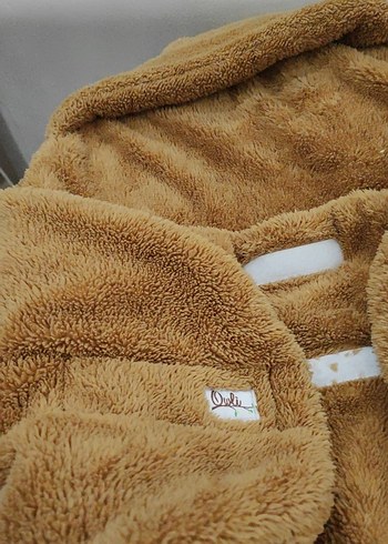 Kahverengi Owli Bebek Kundak Battaniyesi - Görsel 4