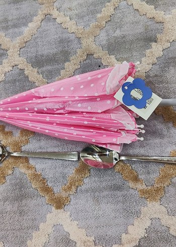Puantiyeli Pembe Fırfırlı Çocuk Şemsiye MR.DIY - Görsel 7