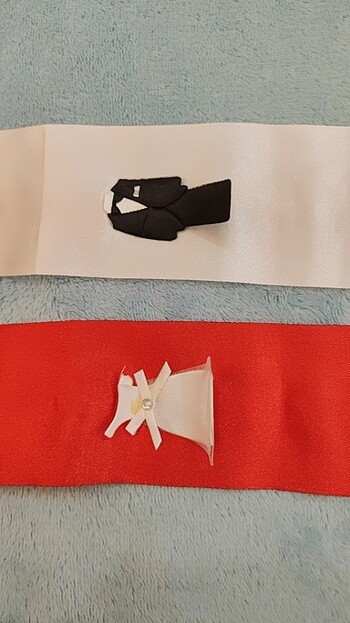 Gelin Damat takı kurdela