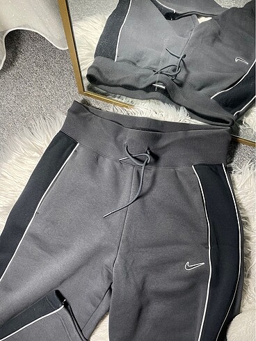 s Beden gri Renk Nike Kadın Eşofman