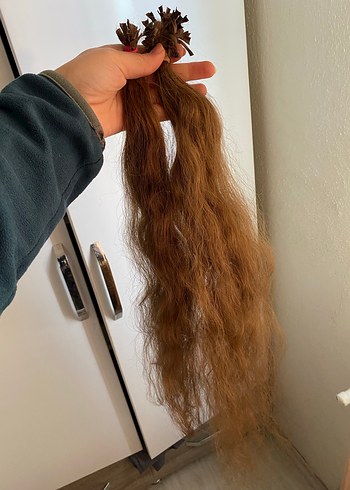 Bej Püsküllü Kadın Saç Aksesuarı - Görsel 2