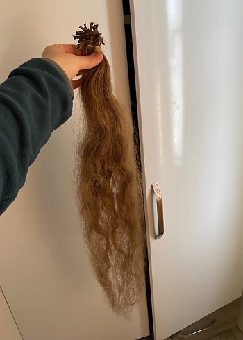 Bej Püsküllü Kadın Saç Aksesuarı - Görsel 8