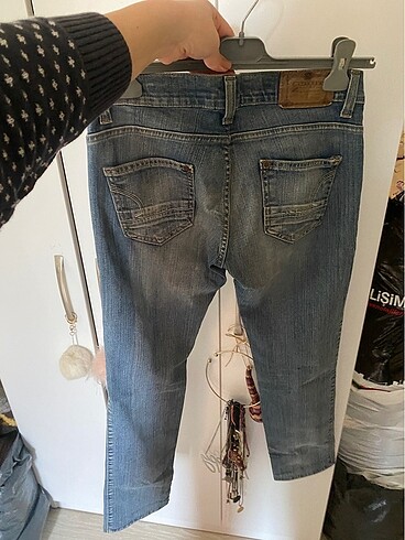 28 Beden mavi Renk Y2k jean