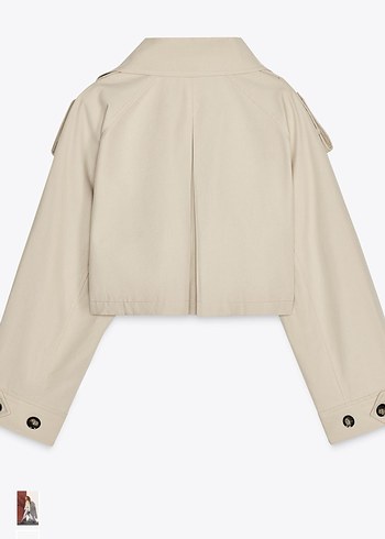Zara Zara Kısa Trençkot