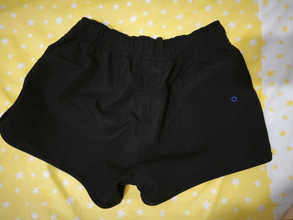 Siyah ve Mavi Deniz Şortu - Görsel 3