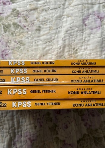 Beden Renk KPSS Ders Kitapları