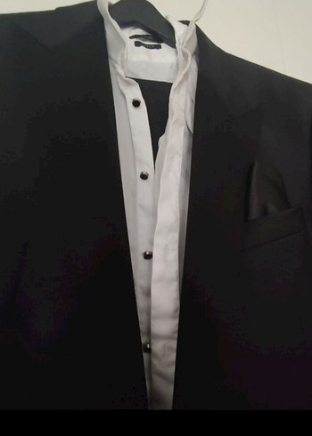 Klasik Siyah Ramsey Damat Takımı - Görsel 5