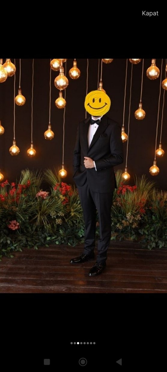 Klasik Siyah Ramsey Damat Takımı - Görsel 4